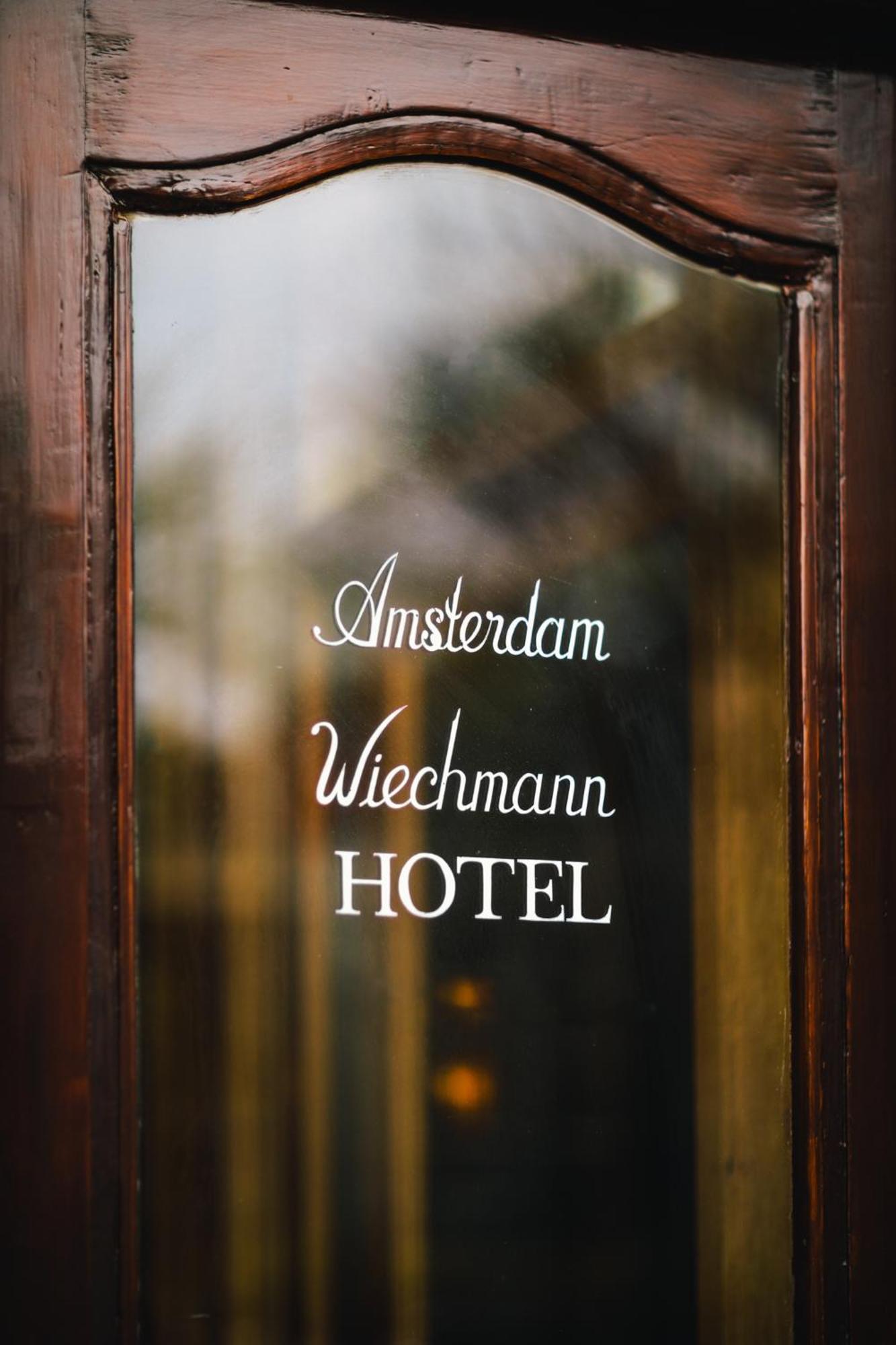 Amsterdam Wiechmann Hotel Bagian luar foto
